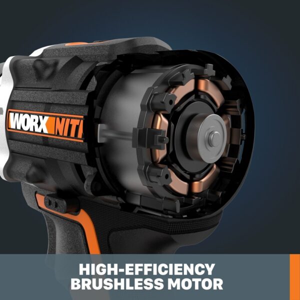 Nitro Power Share Nitro 20-volt Max 1/2-in Brushless Cordless Drill (Tool Only) - Image 4