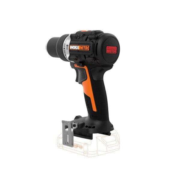 Nitro Power Share Nitro 20-volt Max 1/2-in Brushless Cordless Drill (Tool Only) - Image 6