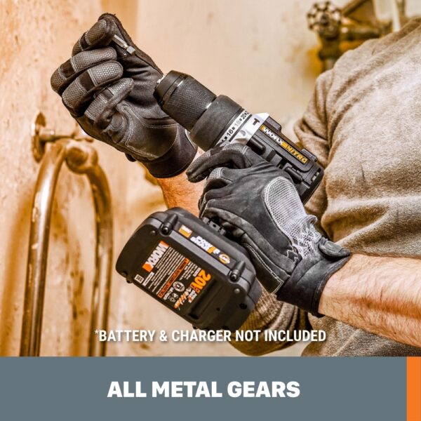 Nitro Power Share Nitro 20-volt Max 1/2-in Brushless Cordless Drill (Tool Only) - Image 11