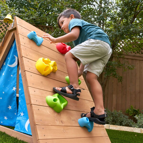 A-Frame Wooden Hideaway    Climber Toddler Climbing Toy - Image 6