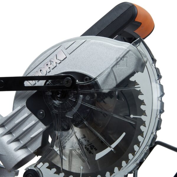 Power Share POWER SHARE 7-1/4-in 20-volt Max Single Bevel Sliding Compound Cordless Miter Saw (Cordless) - Image 2