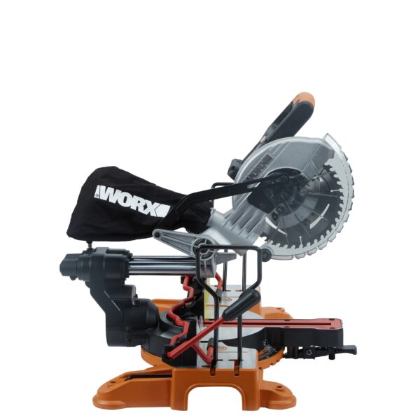 Power Share POWER SHARE 7-1/4-in 20-volt Max Single Bevel Sliding Compound Cordless Miter Saw (Cordless) - Image 7