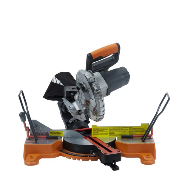 Power Share POWER SHARE 7-1/4-in 20-volt Max Single Bevel Sliding Compound Cordless Miter Saw (Cordless) - Image 6