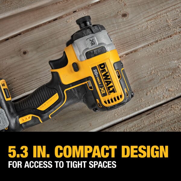 XR 2-Tool 20-Volt Brushless Power Tool Combo Kit with Hard Case (2-Batteries and charger Included) - Image 8