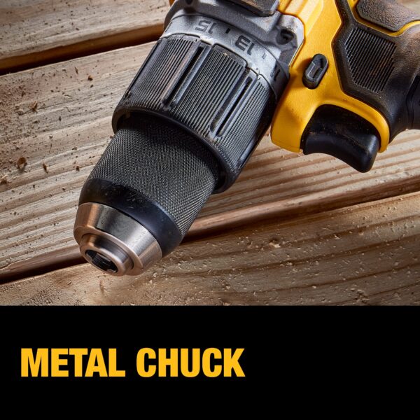 20V MAX XR Brushless Cordless 1/2-in Hammer Drill/Driver Kit - Image 3