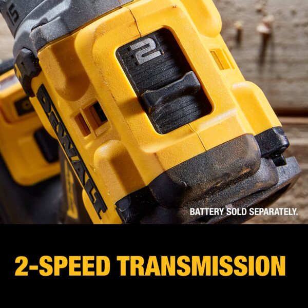 20V MAX XR Brushless Cordless 1/2-in Hammer Drill/Driver Kit - Image 6