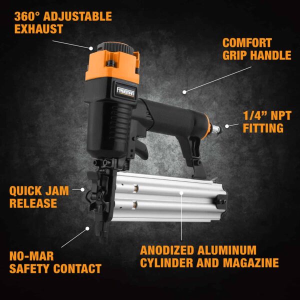 Quick Release 2-in 18-Gauge Pneumatic Brad Nailer - Image 7
