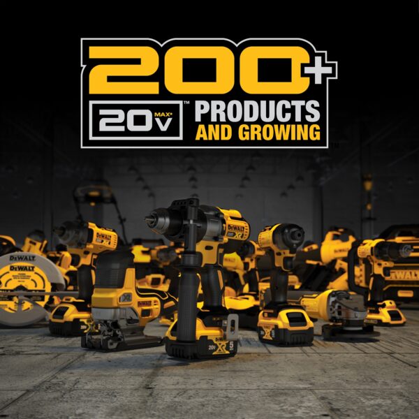 XR 2-Tool 20-Volt Max Brushless Power Tool Combo Kit with Soft Case (2-Batteries and charger Included) - Image 12