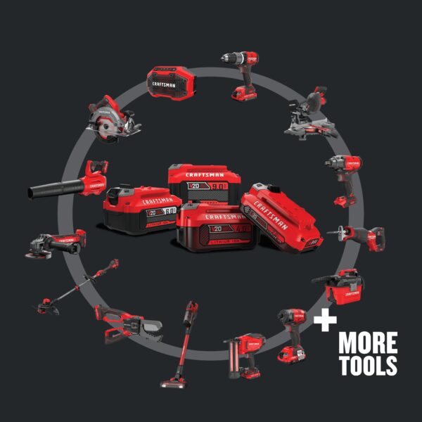 CMCS340B V20 RP 20-volt Max Variable Brushless Cordless Reciprocating Saw (Bare Tool) - Image 14