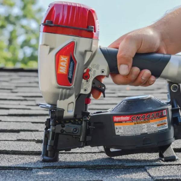 MAX CN445R3 15-Degree Pneumatic Roofing Nail Gun (Nailer) - Image 2