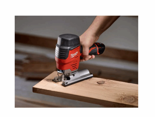 2445-20-2447-20-48-11-2412 M12 12V Lithium-Ion Cordless Jig Saw and Crown Stapler with two 3.0 Ah Batteries - Image 6