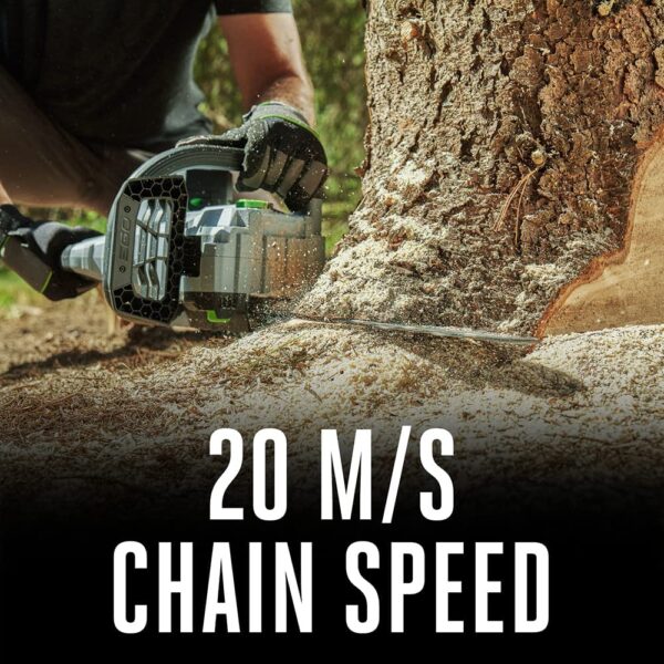 CS1613 POWER+ 56-volt 16-in Brushless Cordless Electric Chainsaw 4 Ah (Battery   Charger Included) - Image 6