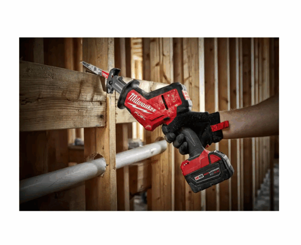 2719-21-48-00-5226 M18 FUEL 18V Lithium-Ion Brushless Cordless HACKZALL Reciprocating Saw Kit with Carbide Teeth AX SAWZALL Blade - Image 6