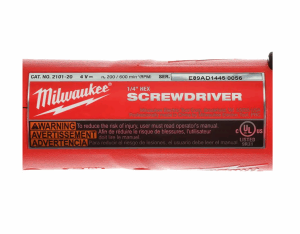 2101-22 M4 4-Volt Lithium-Ion Cordless 1/4 in. Hex Screwdriver 2-Battery Kit - Image 6