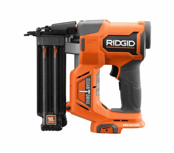 R09891K 18V Brushless Cordless 18-Gauge 2-1/8 in. Brad Nailer with CLEAN DRIVE Technology with 2.0 Ah Battery and Charger - Image 6