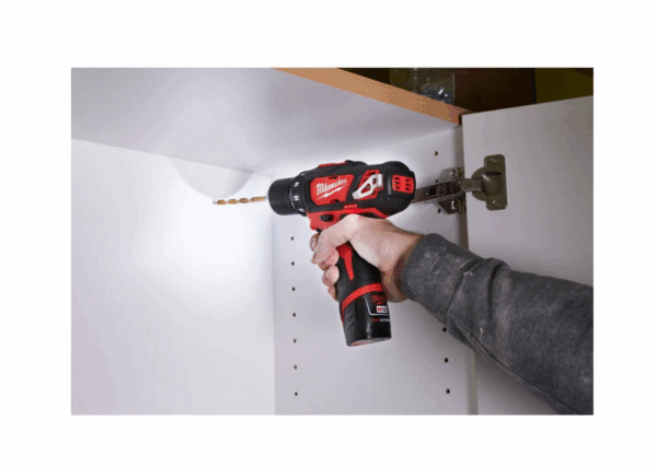 2407-22-2460-20-48-11-2460 M12 12V Lithium-Ion Cordless 3/8 in. Drill/Driver Kit with M12 Rotary Tool and 6.0 Ah XC Battery Pack - Image 6
