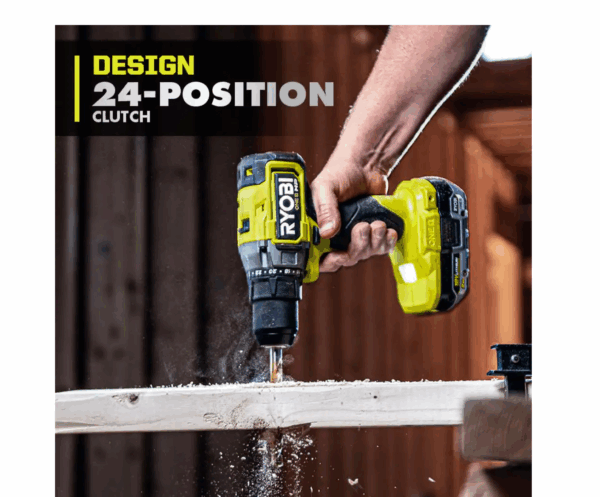 PBLDD01B ONE+ HP 18V Brushless Cordless 1/2 in. Drill/Driver (Tool Only) - Image 6