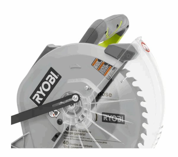 TSS121-A181202 15 Amp 12 in. Corded Sliding Compound Miter Saw with 12 in. 60 Carbide Teeth Thin Kerf Miter Saw Blade - Image 7