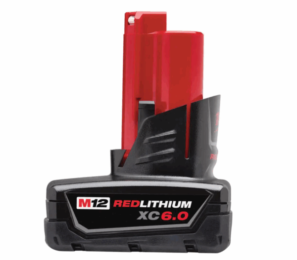 2467-20-2460-20-48-11-2460 M12 12V Lithium-Ion Cordless 1/4 in. Right Angle Hex Impact Driver with M12 Rotary Tool and 6.0 Ah XC Battery Pack - Image 6