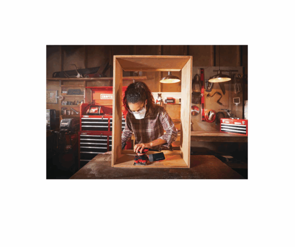 CMEW230 120-Volt 2-Amp Corded Sheet Sander with Dust Management - Image 6