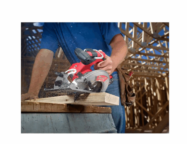 Circular Saw 2730-20-48-11-1850 M18 FUEL 18V Lithium-Ion Brushless Cordless 6-1/2 in. Circular Saw W/ M18 5.0 Ah Battery - Image 6