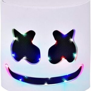 Music Festival Full Head Light Up Masks Halloween Led Dj For Man Women Kids Thanksgiving Christmas Halloween