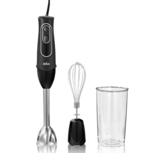 Braun MultiQuick 5 Immersion Hand Blender Patented Technology , Black, MQ505