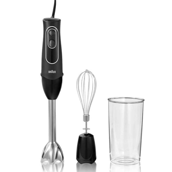 Braun MultiQuick 5 Immersion Hand Blender Patented Technology , Black, MQ505
