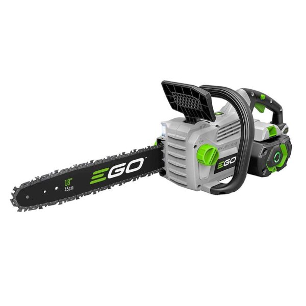 Power+ CS1803 18-Inch 56-Volt Lithium-ion Cordless Chainsaw with 4.0Ah Battery and Charger Included,Black