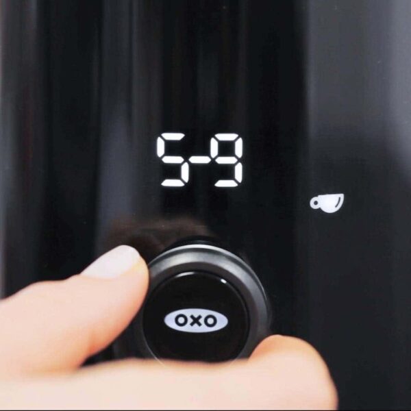 OXO Brew 9 Cup Stainless Steel Coffee Maker, Silver, Black - Image 11