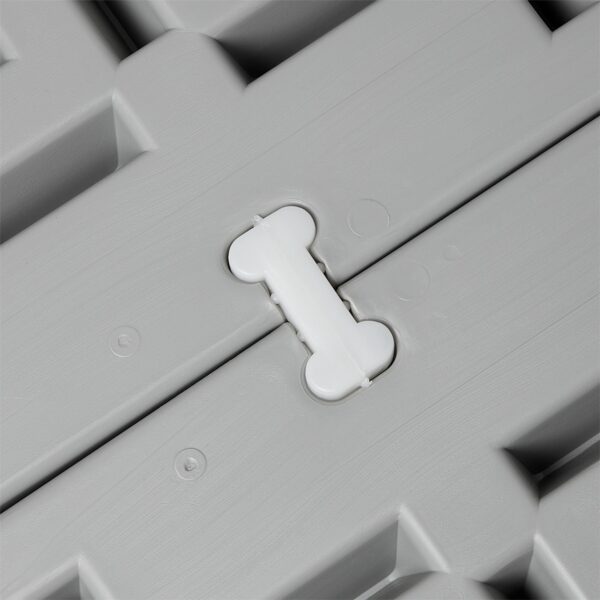 32 x 48 Connectable Hot Tub Mat, Gray (3 Pack) - Image 2