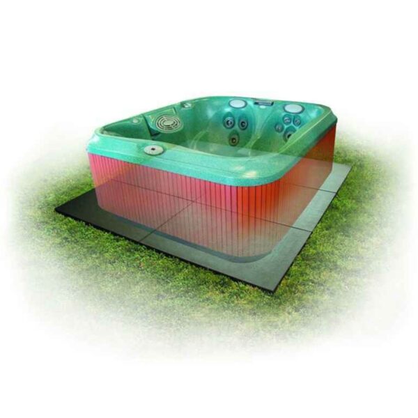 32 x 48 Connectable Hot Tub Mat, Gray (3 Pack) - Image 4