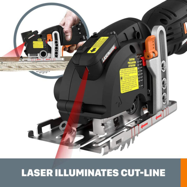 3-3/8 in. Corded Compact Circular Saw - Image 3