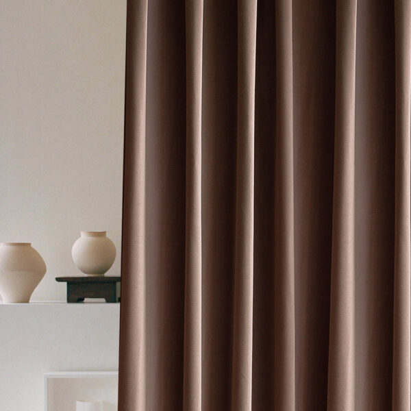 Turquoise | Vol Velvet Blackout Curtains Luxury Heavyweight Luster Custom Drapes | Soft Top Back Tab - Image 11