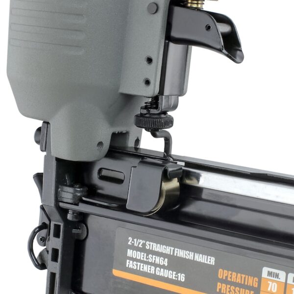 Numax SFN64 Quick release 16-Gauge Pneumatic Finish Nail Gun (Nailer) - Image 4