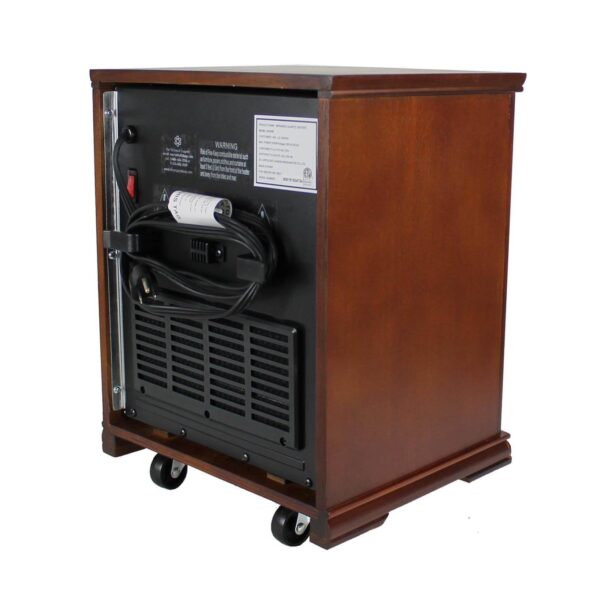 4 Element 1500W Electric Infrared Quartz Indoor Space Heater, (2 Pack) - Image 5