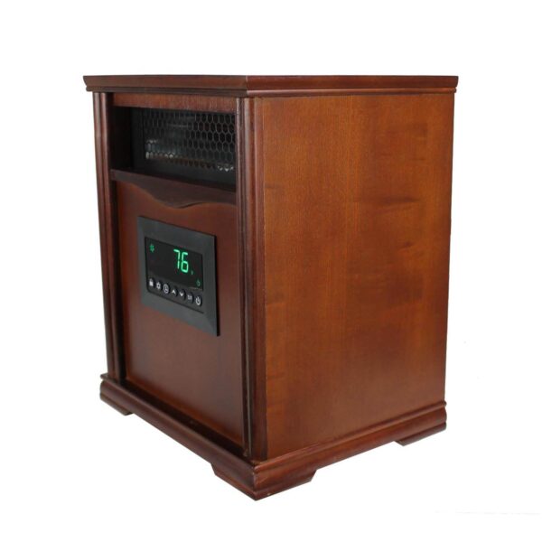 4 Element 1500W Electric Infrared Quartz Indoor Space Heater, (2 Pack) - Image 6