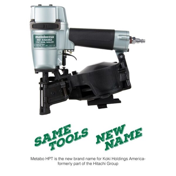 HPT NV45AB2M 15-Degree Pneumatic Roofing Nail Gun (Nailer) - Image 9