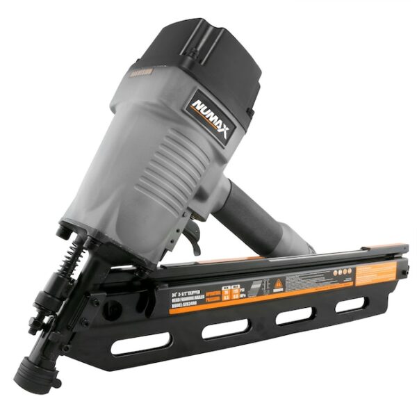 Numax SFR3490 34 Degree Clipped head Pneumatic Framing Nail Gun (Nailer) - Image 2