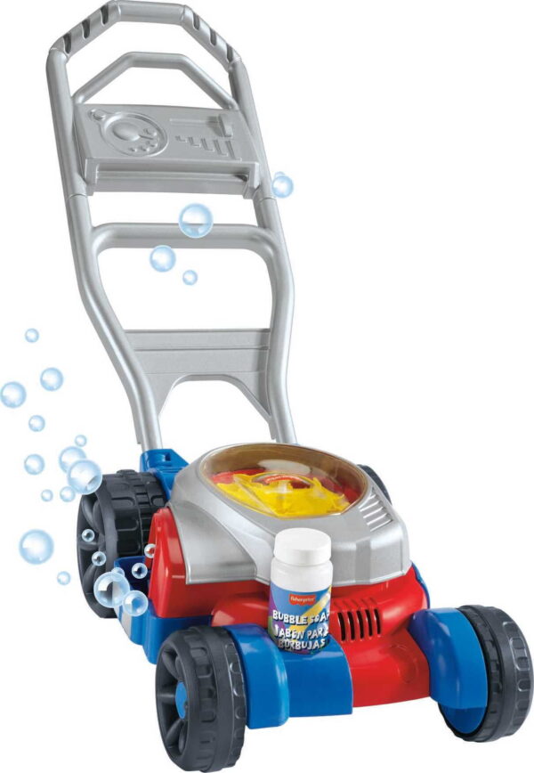 Fisher-Price Bubble Mower with Realistic Sounds, Push and Pull