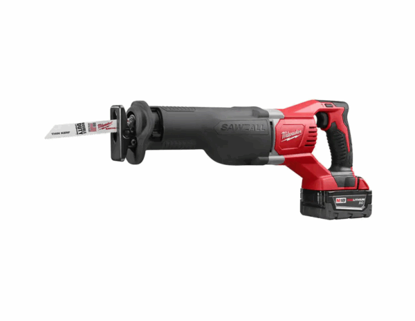 2621-21 M18 18V Lithium-Ion Cordless SAWZALL Reciprocating Saw W/(1) 3.0Ah Batteries, Charger, Hard Case - Image 7