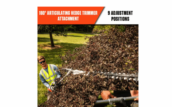 99944200596 PAS Articulating Hedge Trimmer Attachment - Image 6