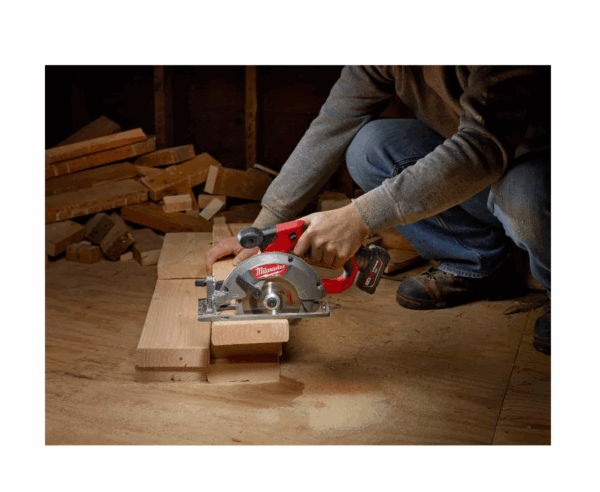 2530-20-48-11-2440 M12 FUEL 12V Lithium-Ion Brushless 5-3/8 in. Cordless Circular Saw with 4.0 Ah M12 Battery - Image 7