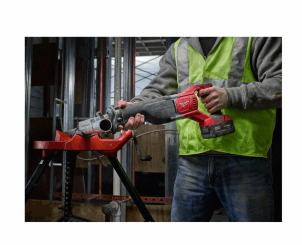 Reciprocating Saw 2621-20-48-59-1850 M18 18V Lithium-Ion Cordless SAWZALL with M18 Starter Kit (1) 5.0Ah Battery and Charger - Image 7