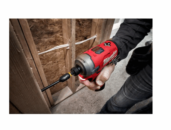 2551-22-2415-20 M12 FUEL SURGE 12V Lithium-Ion Brushless Cordless 1/4 in. Hex Impact Driver Compact Kit with M12 Right Angle Drill - Image 7