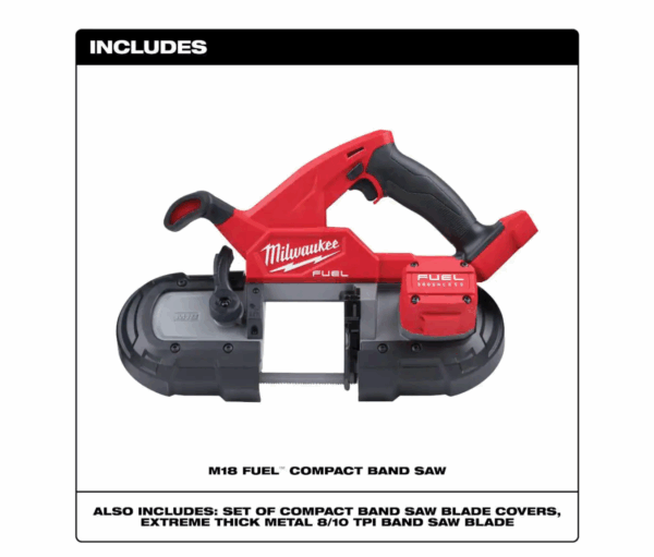 Band Saw 2829-20 M18 FUEL 18V Lithium-Ion Brushless Cordless Compact (Tool-Only) - Image 7