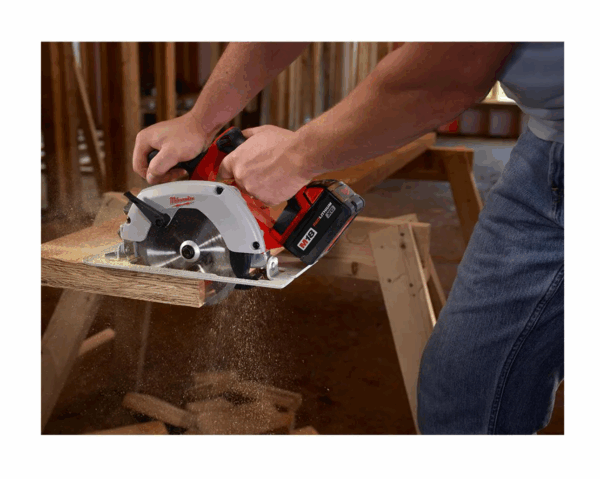 2630-20-48-11-1837 M18 18V Lithium-Ion Cordless 6-1/2 in. Circular Saw with Two 3.0 Ah Batteries - Image 7