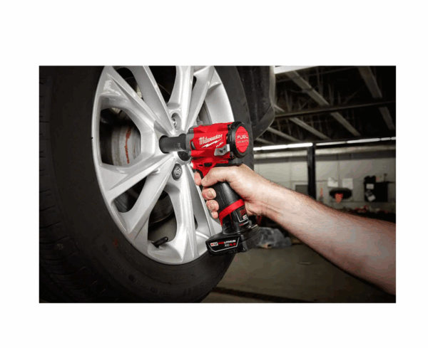 2554-22-48-11-2460 M12 FUEL 12V Lithium-Ion Brushless Cordless Stubby 3/8 in. Impact Wrench Kit with 6.0Ah Battery - Image 7