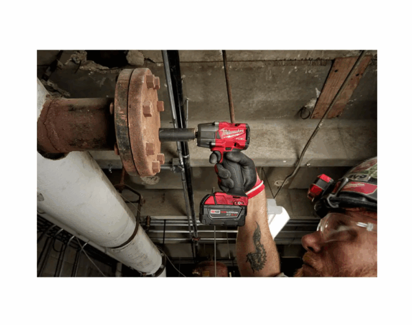 2767-20-2960-20 M18  18V Lithium-Ion Brushless Cordless 1/2 in. and 3/8 in. Impact Wrench with Friction Ring (2-Tool) - Image 7