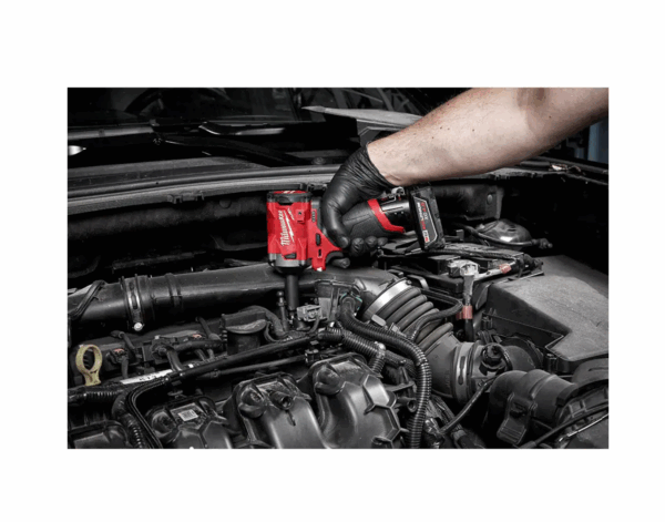 2554-20-2485-20-2557-20 M12 FUEL 12V Lithium-Ion Brushless Cordless Stubby 3/8 in. Impact Wrench / 3/8 in. Ratchet/Die Grinder (3-Tool) - Image 7